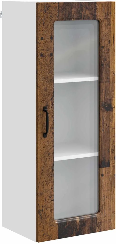 vidaXL Konyhaszekrény Kalmar Öreg fa 40 x 31 x 100 cm Faanyag