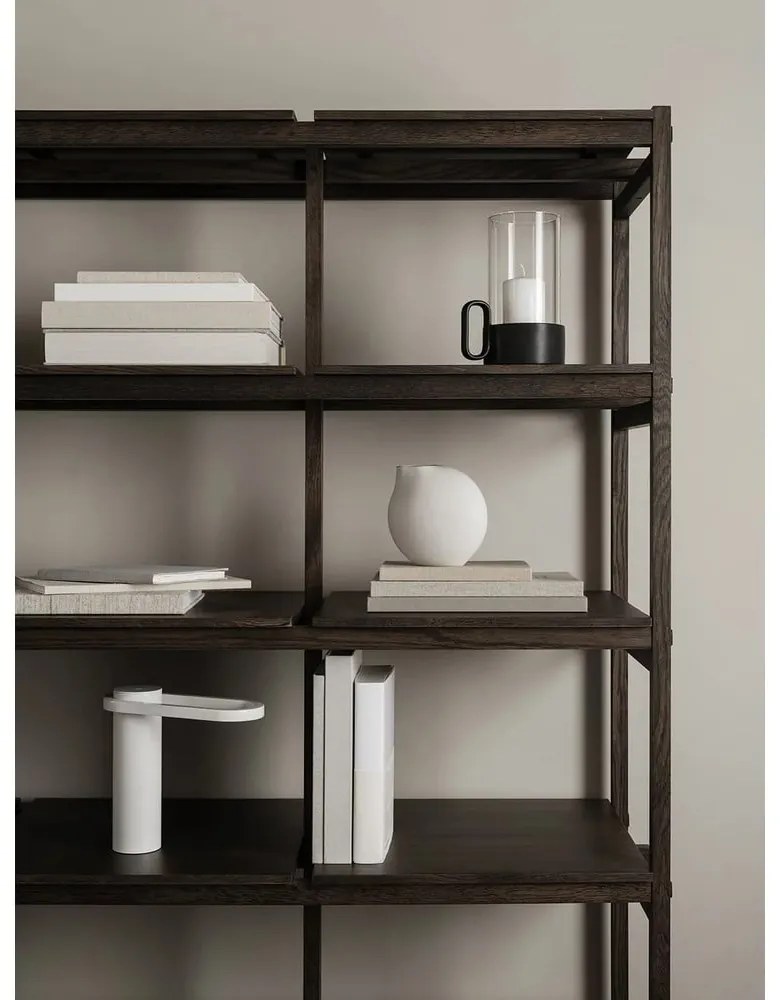 Világosszürke porcelán váza (magasság 14 cm) Nona – Blomus