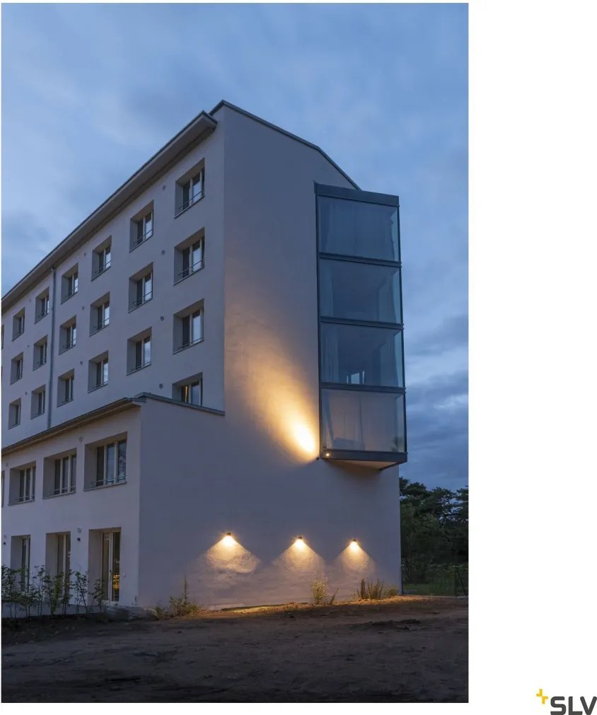 SLV 234535 THEO Modern Kültéri Mennyezeti Lámpa Antracit LED IP44