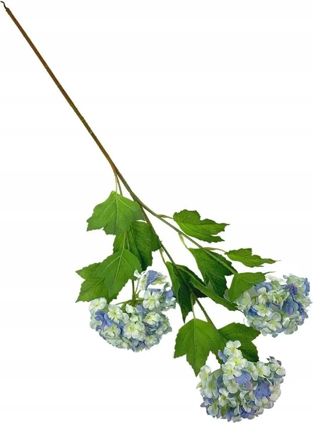 Kalina ág 68 cm krémkék művirág