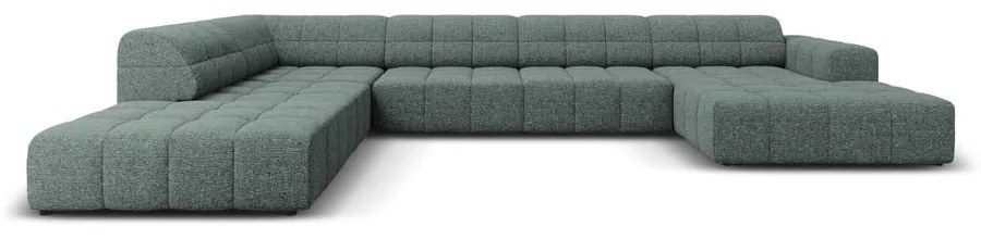 Türkiz sarokkanapé (bal oldali-U alakú) Chicago – Cosmopolitan Design