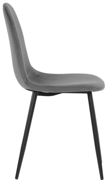 Szürke Bársony Étkezőszék. CT-971 GREY4