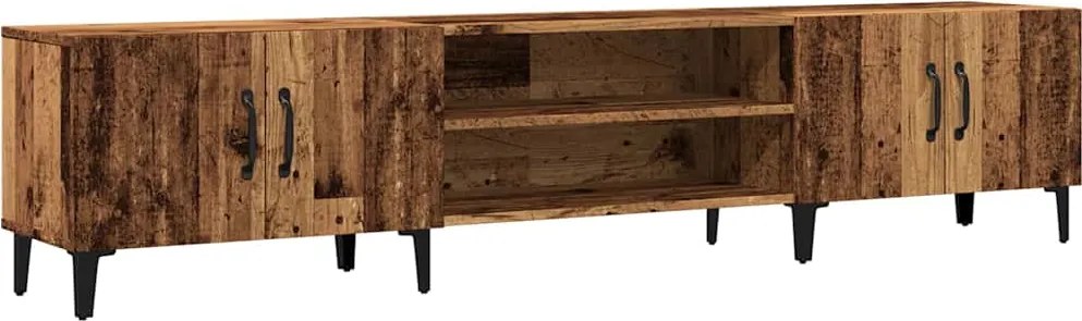 vidaXL antik fa színű szerelt fa TV-szekrény 180 x 31,5 x 40 cm