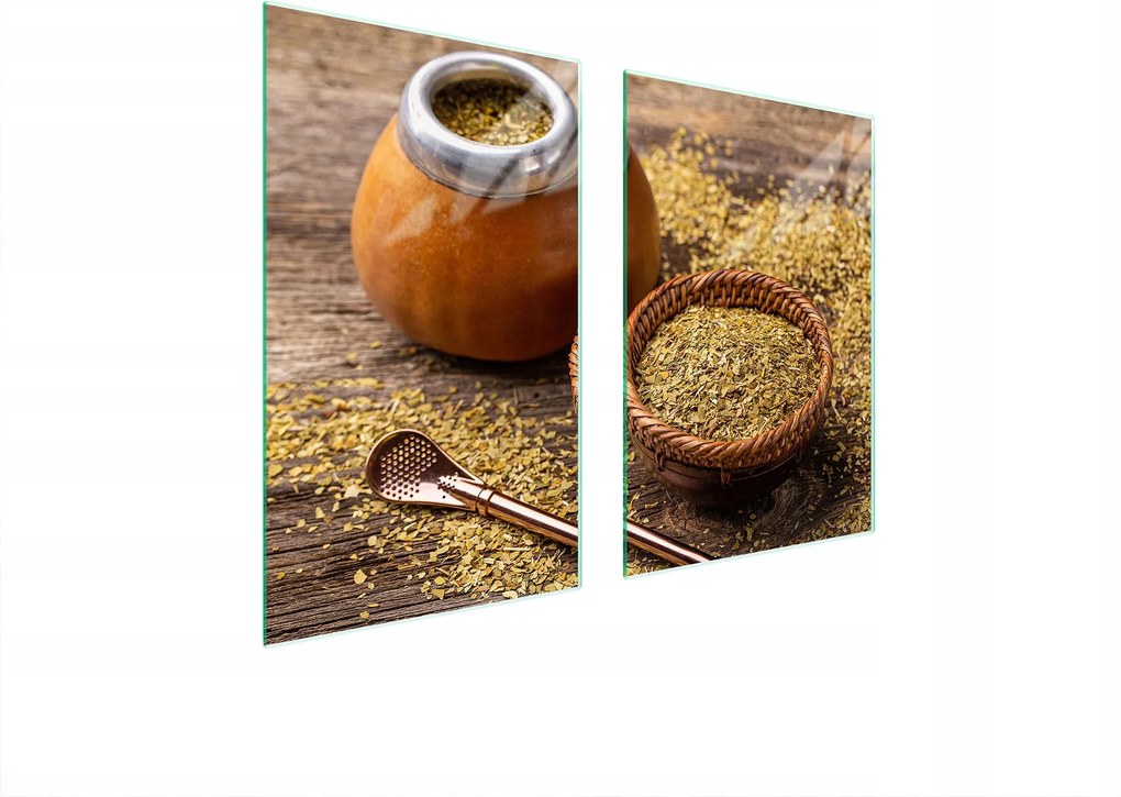 Üveg Konyhai Védőlap 65x52 Yerba Edzett Üveg