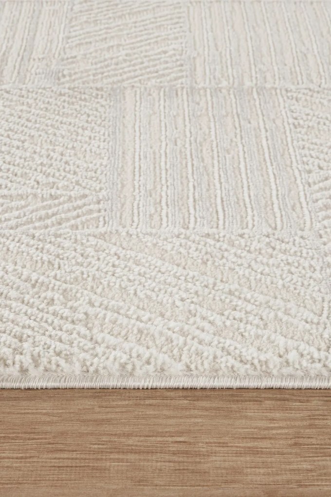 Marla futószőnyeg, fehér-krém, 80×300 cm