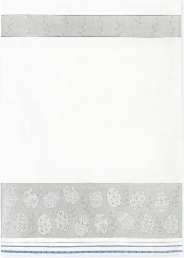 Húsvéti törlőkendő 50x70 kék