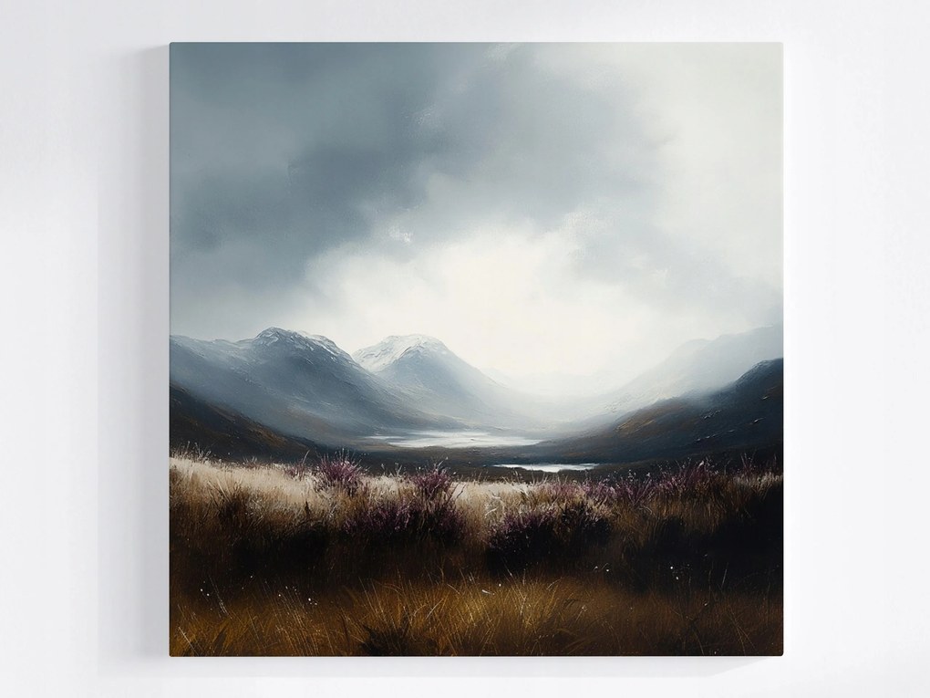 Canvas Vászonkép Skócia Hegyek Glencoe Völgy Hanga 40x40