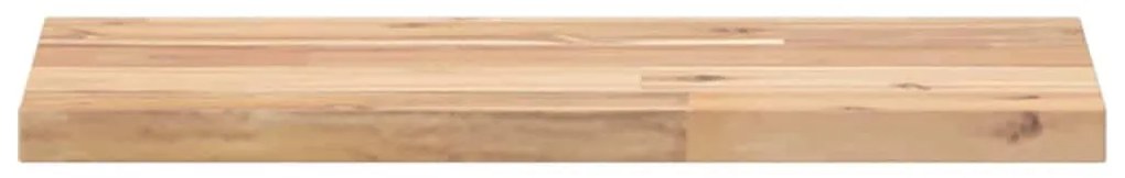 3 db kezeletlen tömör akácfa függőpolc 40 x 20 x 2 cm