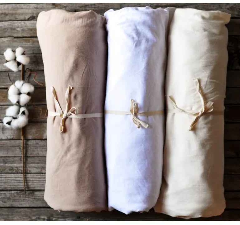 EMI mogyoróbarna szupersztreccs lepedő, 180x200-as lap