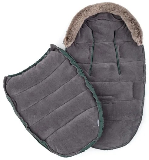 PETITE&amp;MARS - Baba bundazsák 4 az 1-ben COMFY Veritable Khaki zöld