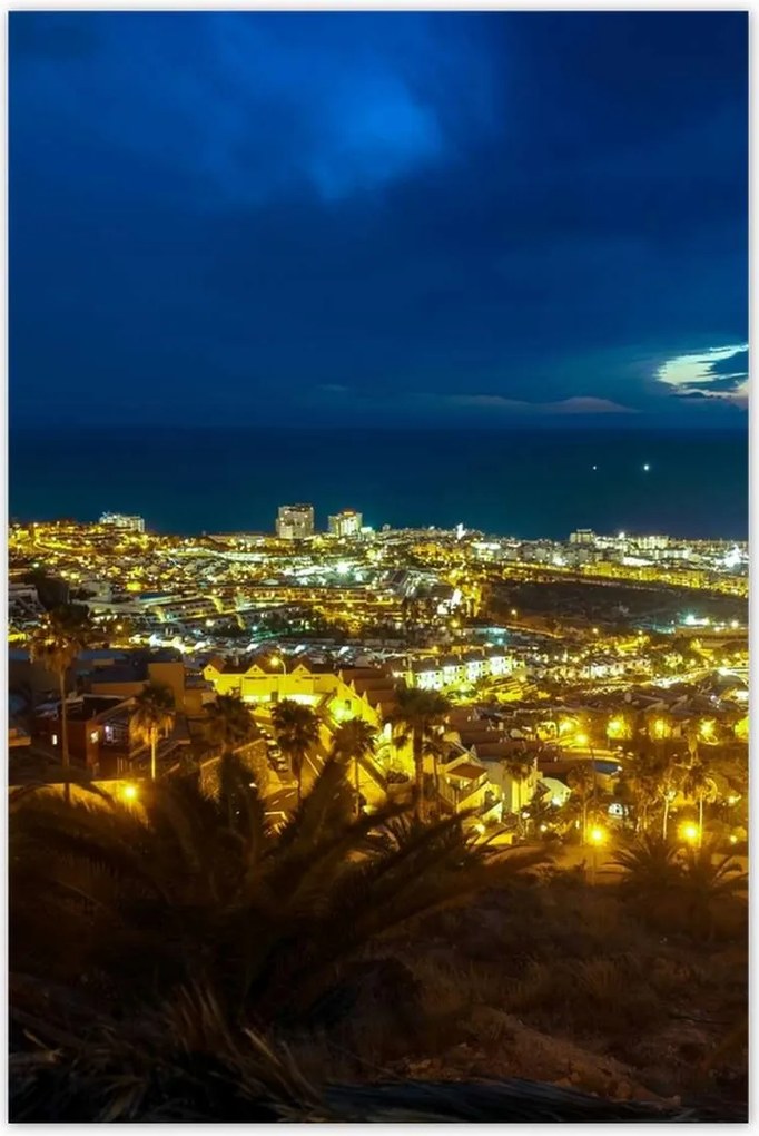 Poszterek 80x120 Éjszakai tájkép