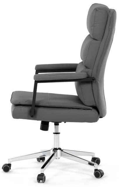 Irodai szék szürke műbőrrel. KA-D8104 GREY