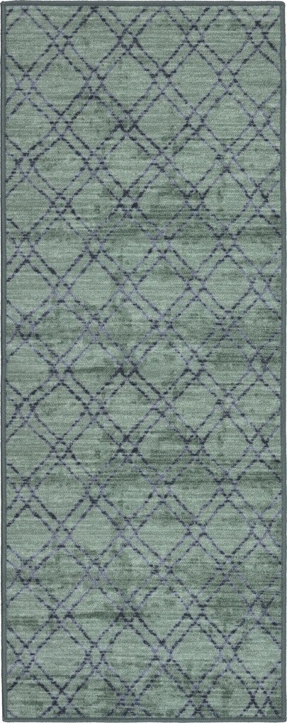 Futószőnyeg Csúszásgátló Előszobába 80x300cm Konyha Zöld Hurok