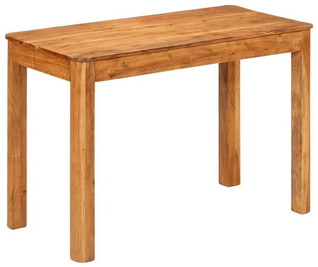 tömör akácfa étkezőasztal 110 x 55 x 76 cm