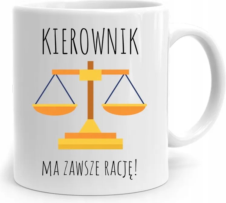 Ajándék Bögre A Vezetőnek Igaza Van A fényképes nyomtatással