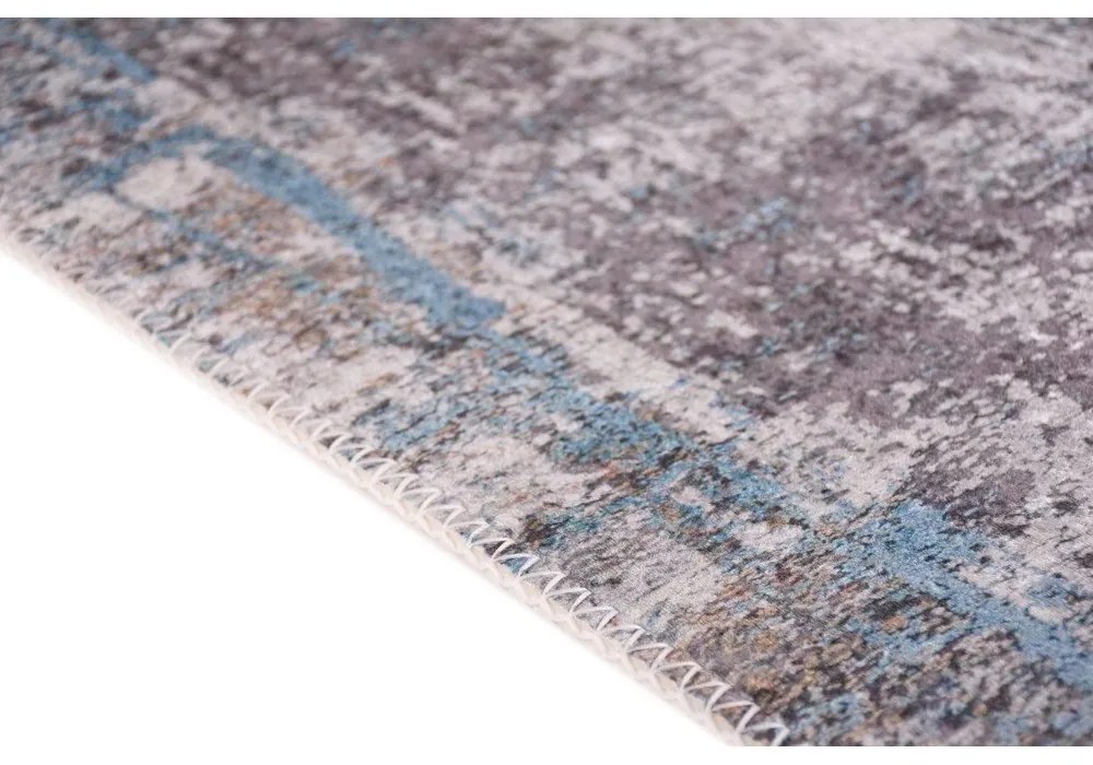 Kék mosható futószőnyeg 80x300 cm Abstract Colors Blue – Vitaus