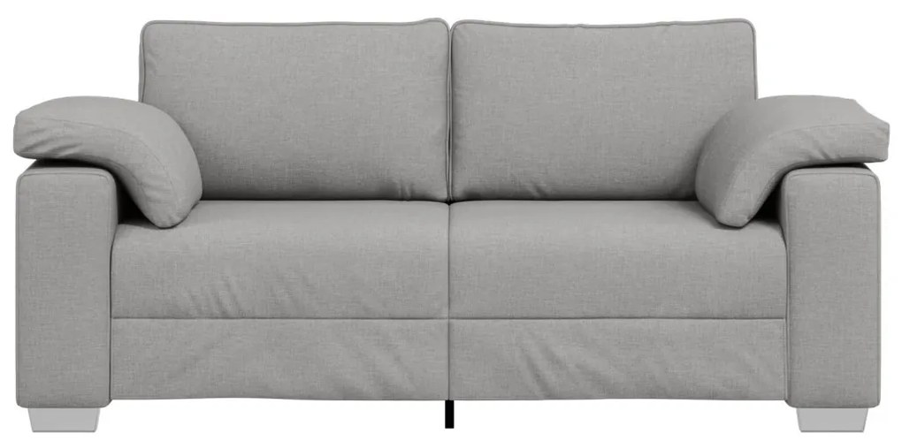 Kétfős kanapé Felhő szürke 140 cm anyag