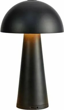 Markslöjd Fungi Led Éjszakai Asztali Lámpa 1x1,5 W 3000K Fekete 26,5cm