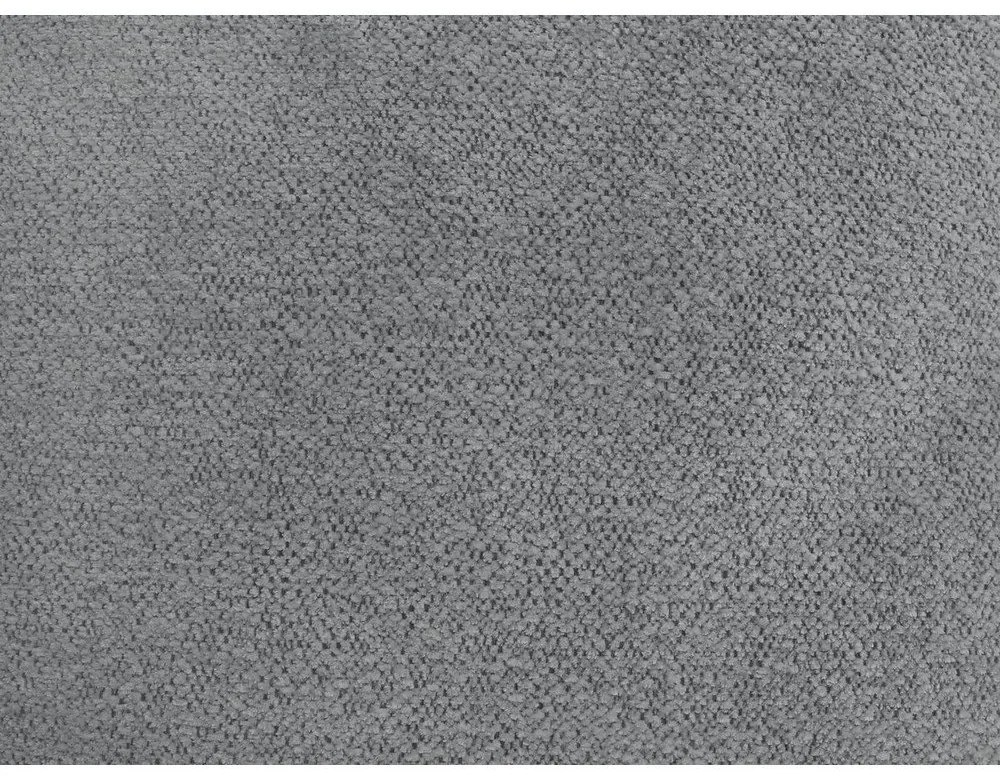 Szürke zsenília kinyitható-tárolóhelyes sarokkanapé (jobb oldali-heverő résszel) Roxelane – Bobochic Paris