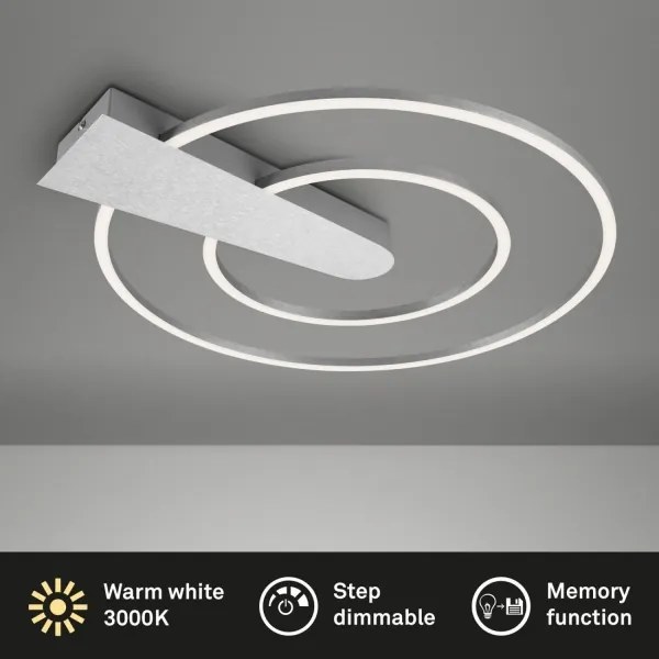 Briloner 3543-018 - LED Dimmelhető mennyezeti lámpa NICO LED/25W/230V króm