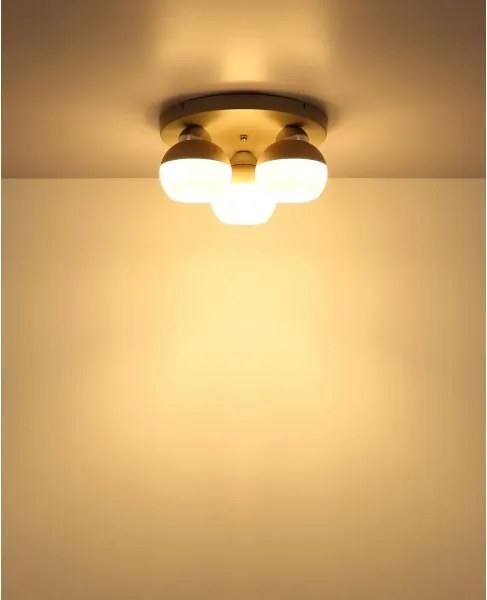 Globo 15999-3D - Mennyezeti lámpa RAGUSA 3xE27/60W/230V Ø 31,5 cm