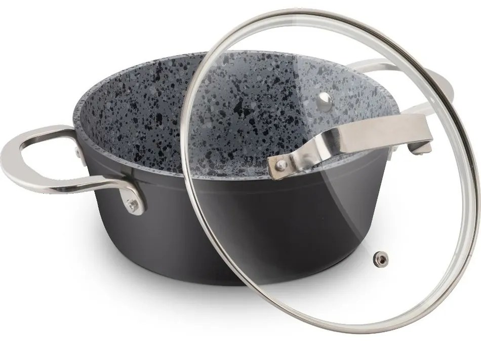 Lamart LT1252 Granit fedeles serpenyő, átmérő 18cm