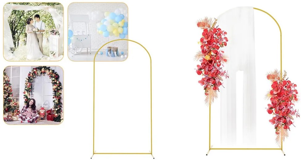 Esküvői boltív dekoráció
