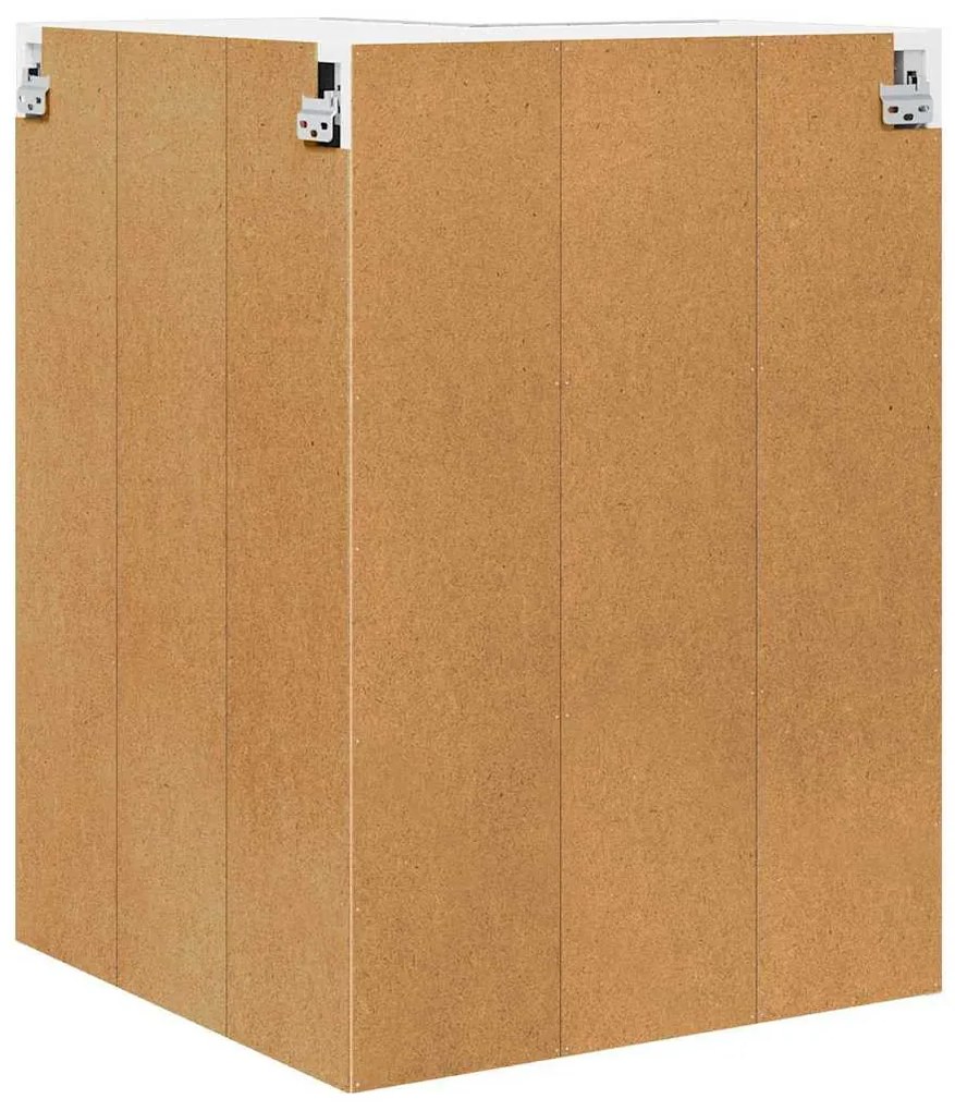 Függő szekrény Riga Beton szürke és fehér 57 x 57 x 80 cm