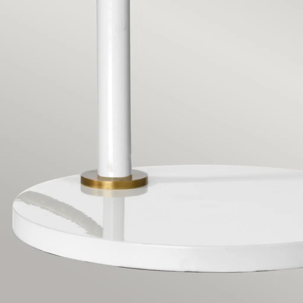 Elstead Lighting QUINTO WHITE QUINTO-TL-WAB Asztali lámpa 1x60W/E27