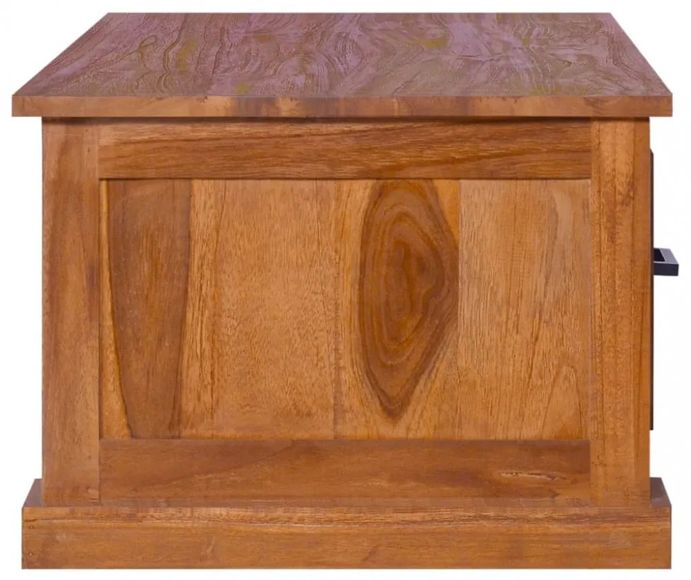 tömör tíkfa TV-szekrény 90 x 50 x 37 cm