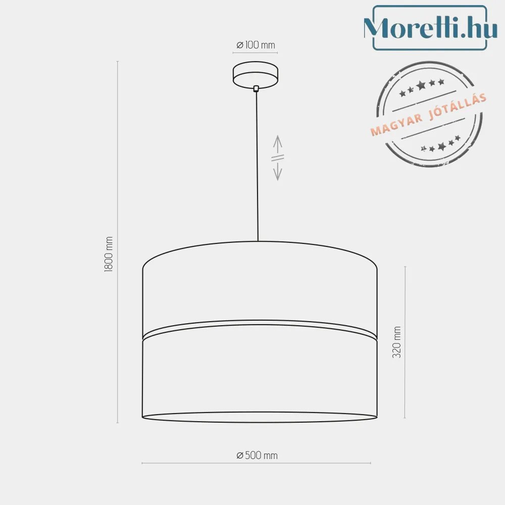 Függeszték Arany HILTON TK LIGHTING 4346