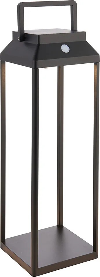 ENDON 96932 LITERNA Modern Kültéri Állólámpa Fekete LED IP44