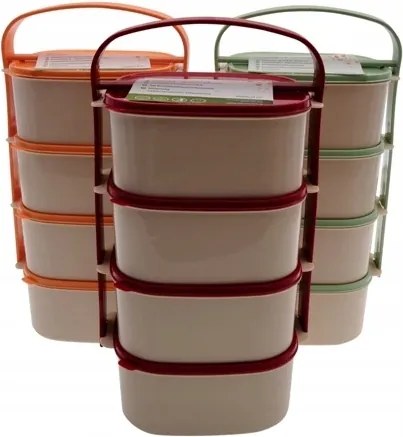 Ételhordó 4 szintes