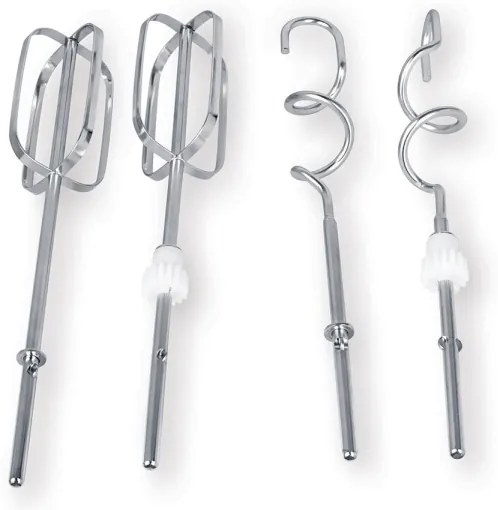 Heinner HMBR-300W - Kézi habverő forgatható keverőtállal, 300 W/230 V, fehér