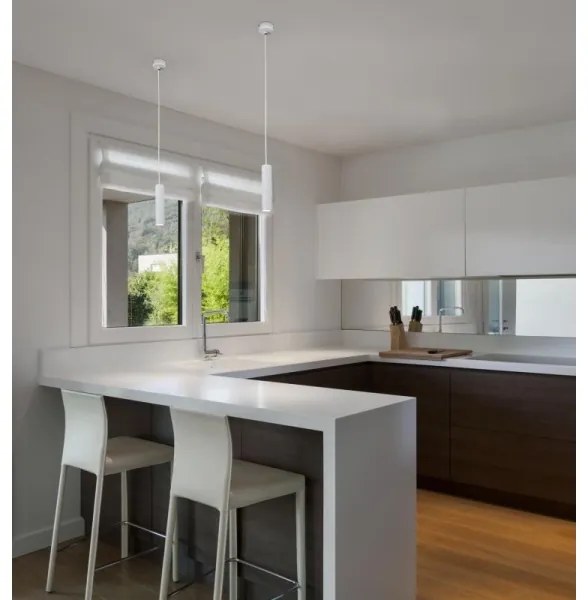 FARO 29894 - LED Csillár zsinóron ORA LED/4W/230V fehér