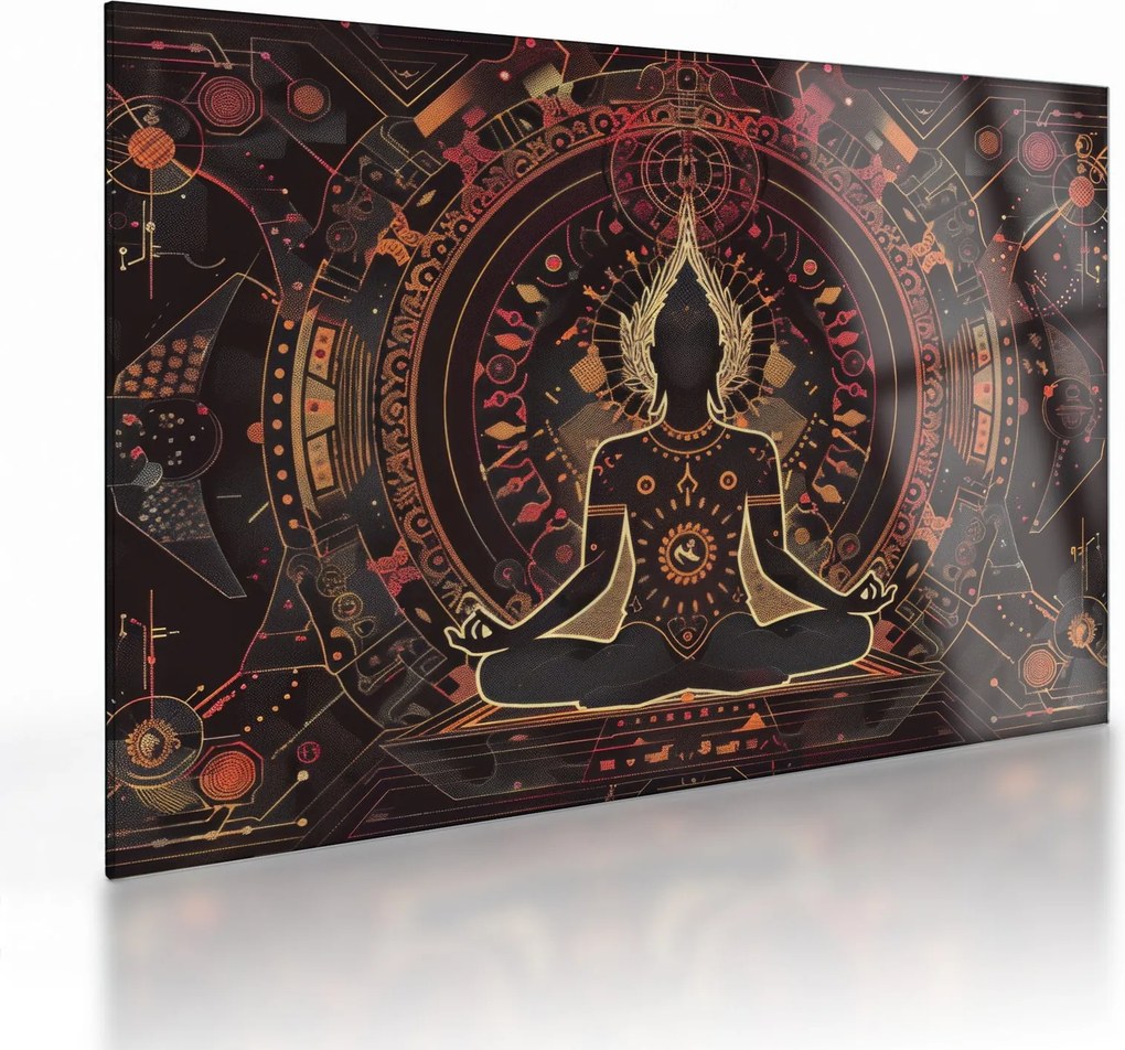 Üveg kép - Zen (70x50 cm)