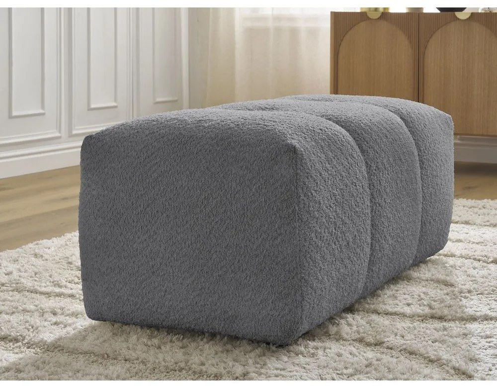 Szürke buklé lábtartó Roxelane – Bobochic Paris