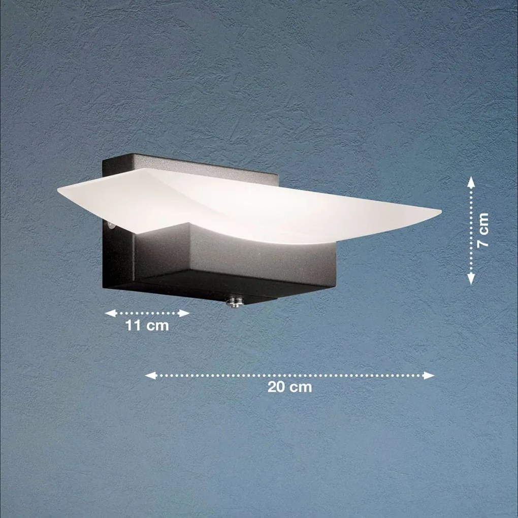 Fischer&Honsel Bowl TW 30291 Fali lámpa 1x6.5W/LED 2700K 610 lm IP20
