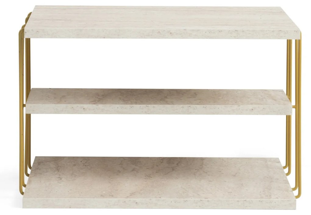 Lifon Gold Travertine kisasztal