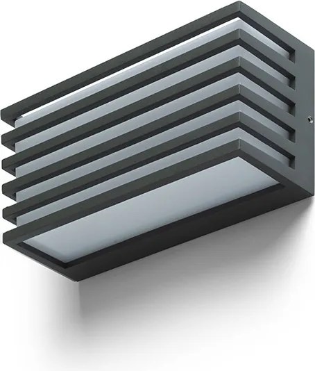 RENDL CLAIRE 21 fali lámpa antracit opálakril 230V LED 9W IP54 3000K