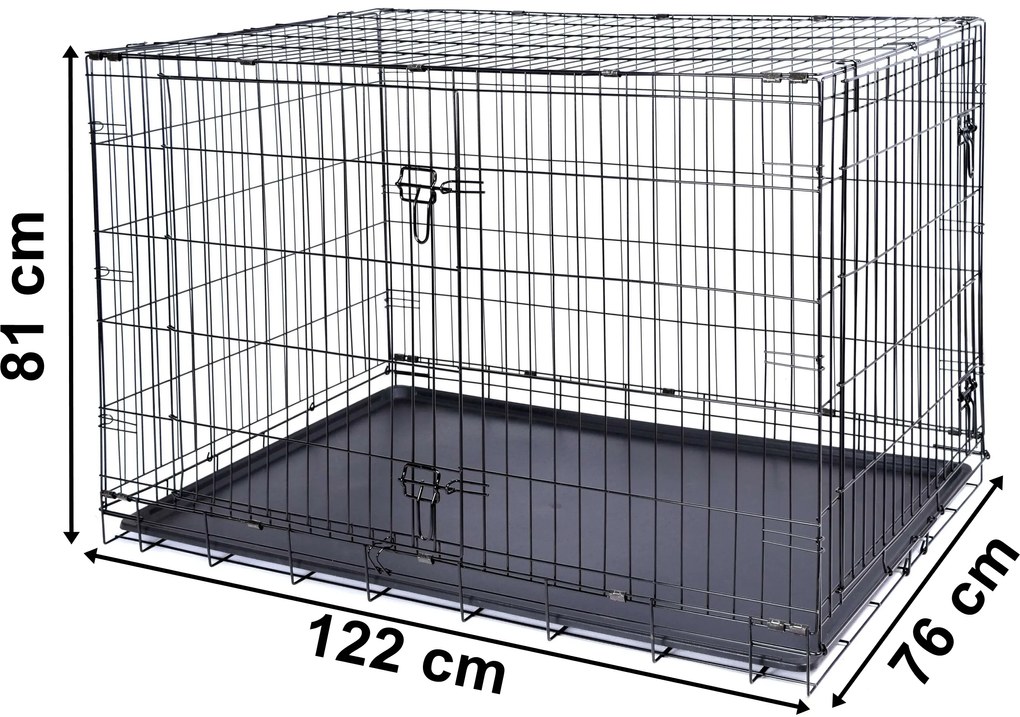 ÁLLATKETREC 122 X 76 X 81 CM