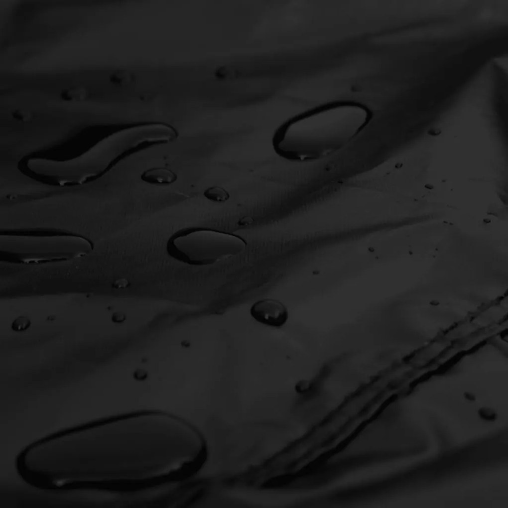 fekete 420D oxford szövet kerti bútorhuzat 350 x 260 x 90 cm