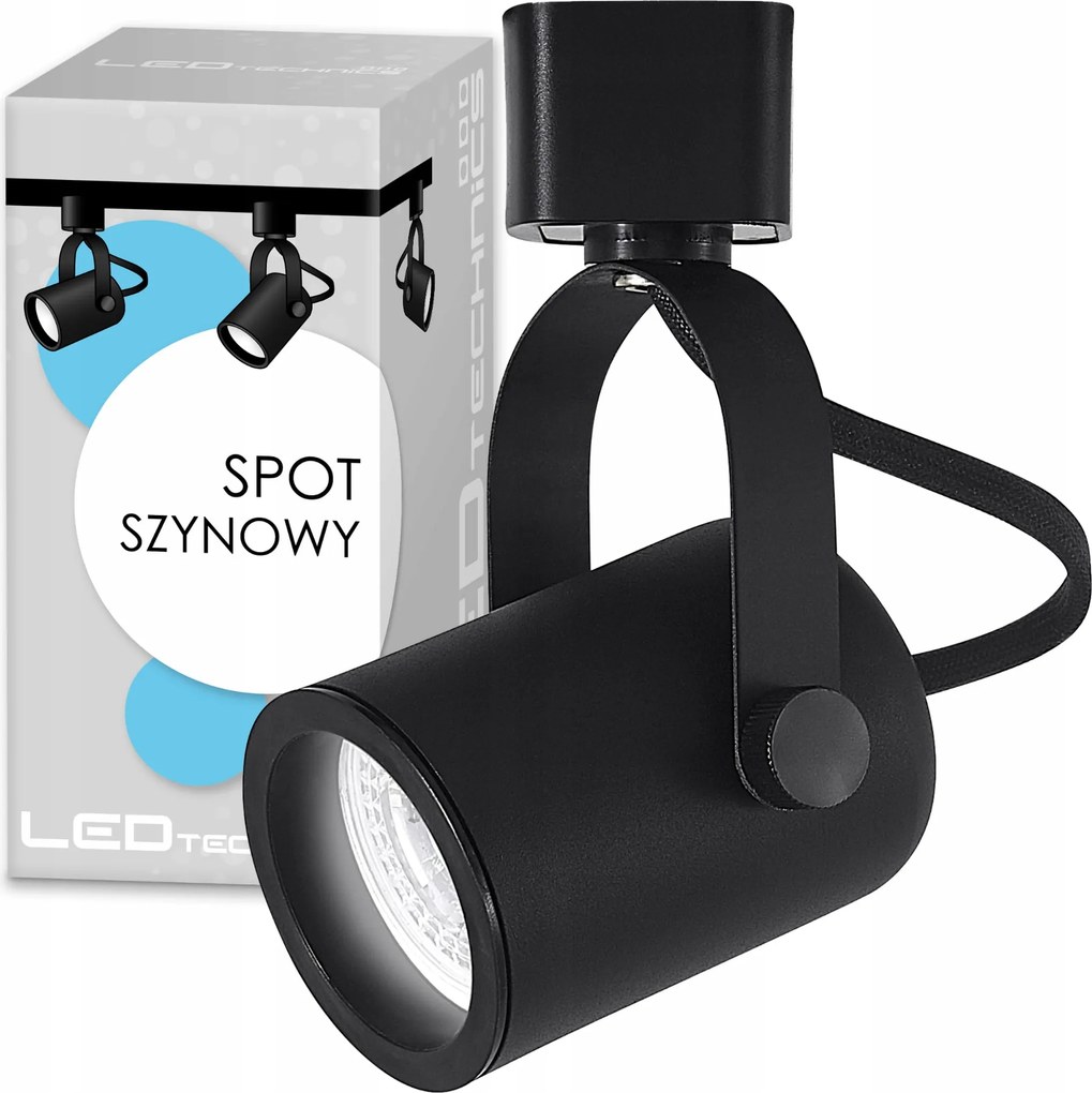 Lámpatest Spot cső Reflektor Mozgatható Izzó GU10 Led Sín