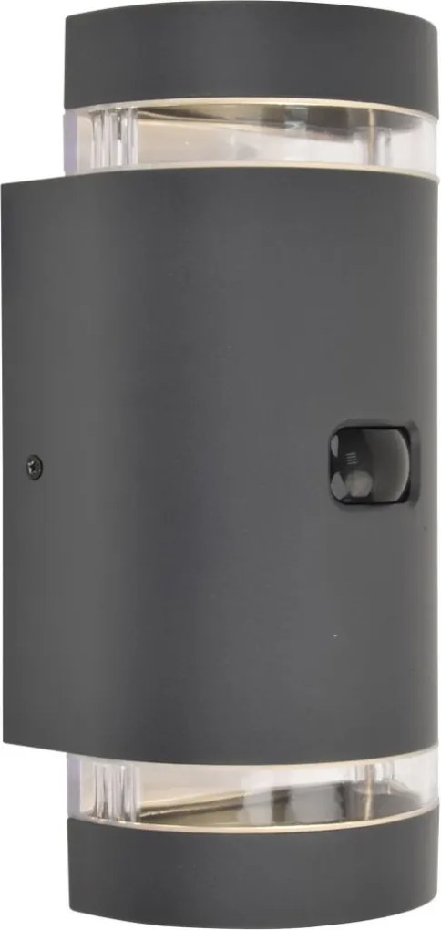 LUTEC 5604014118 FOCUS Modern Kültéri Fali Lámpa Antracit GU10 IP44