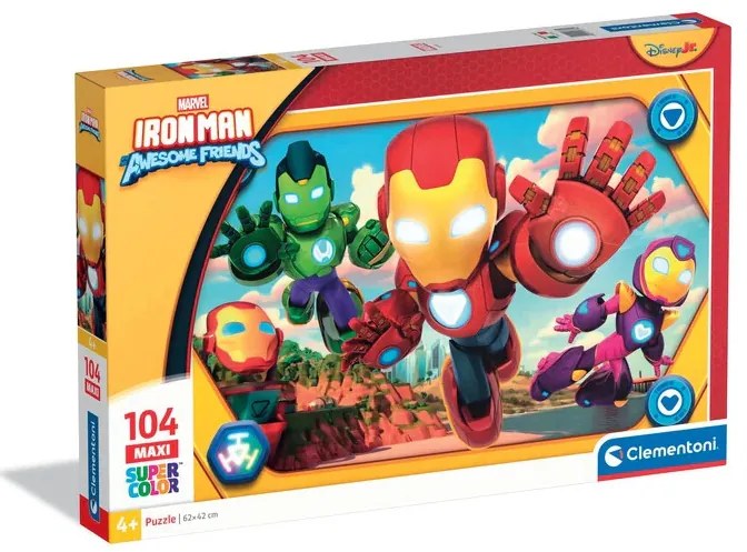 A Vasember és szupercsapata Hero Squad 104 db-os maxi puzzle Clementoni