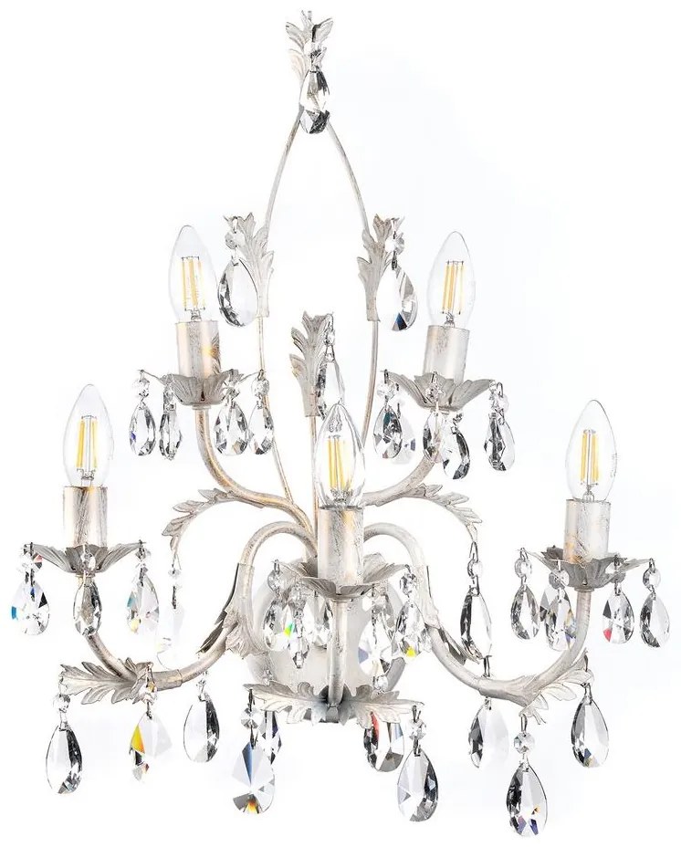 ONLI - Fali lámpa TERESA 5xE14/6W/230V fehér