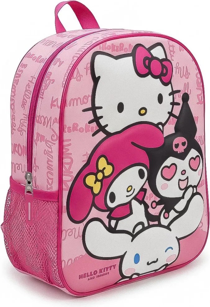Hello Kitty Kawaii Cuties 3D hátizsák, táska 30 cm