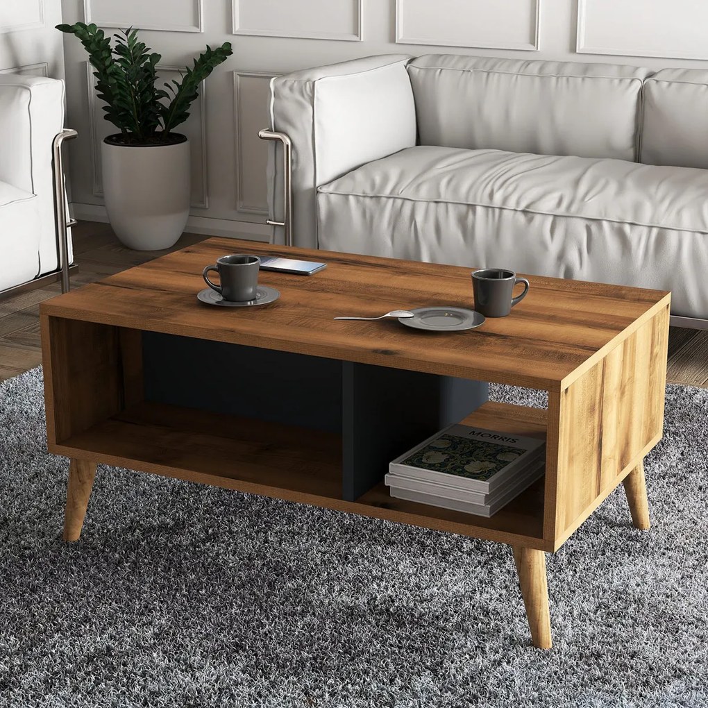 Exxen Walnut dohányzóasztal