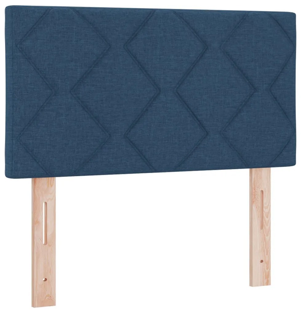 Fejtámla Gyémánt Blokk Mintával Kék 80 cm Szövet