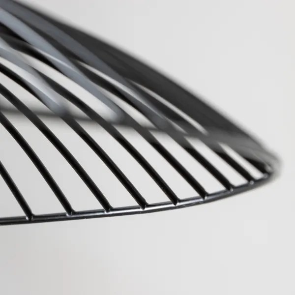 Brilagi - LED csillár huzalon CERIA WIRE 1xE27/40W/230V átm. 38 cm fekete